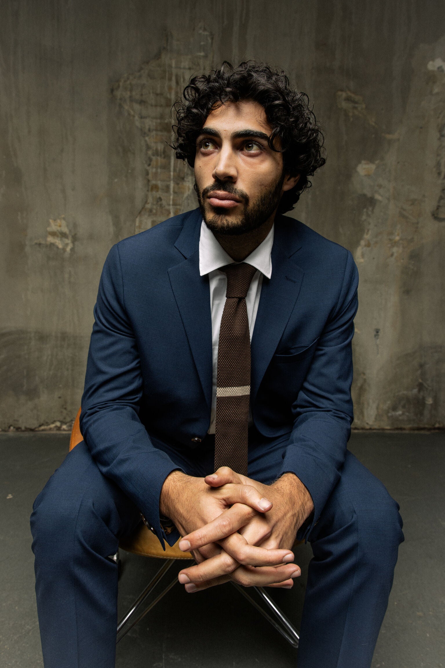 Modelshot / Navy / Detail